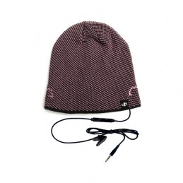 cappellino vivavoce con auricolare e microfono pink