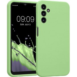 cover in silicone per samsung a16  verde