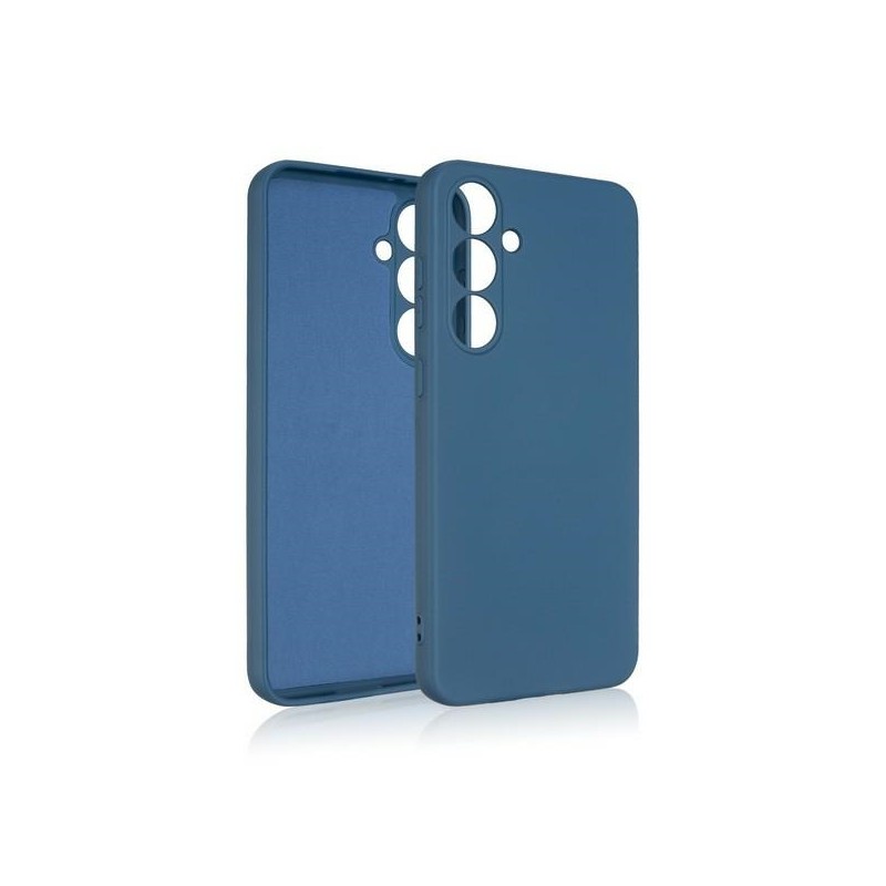 cover in silicone samsung s24 fe blu