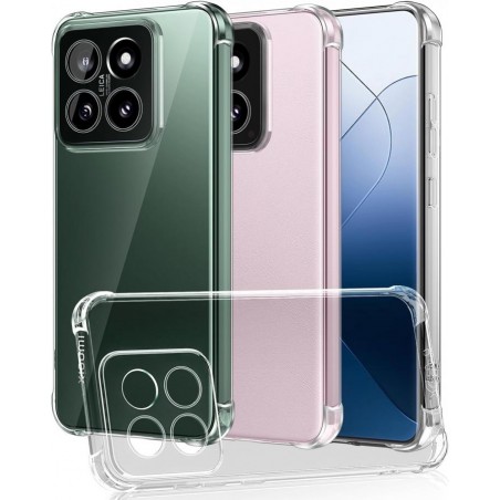 custodia tpu per xiaomi 14 T Pro 5g trasparente