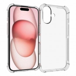cover ultraprotettiva iphone 16 trasparente
