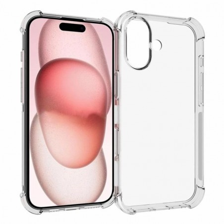 cover ultraprotettiva iphone 16 trasparente