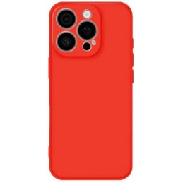 cover  silicone iphone 16 pro rossa