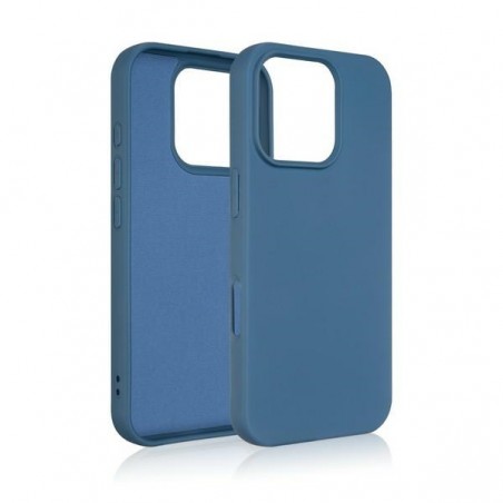 cover  silicone iphone 16 pro blu