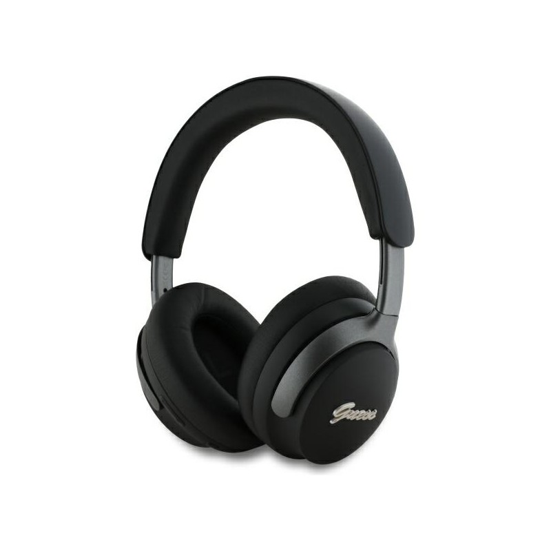 cuffia guess bluetooth con microfono nera