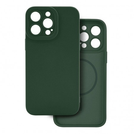 cover  silicone iphone 16 verde compatibile magsafe