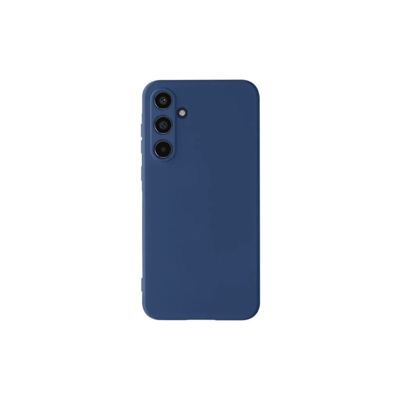 cover in silicone per samsung m55 blu