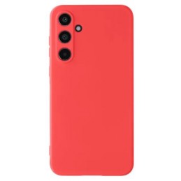 cover in silicone per samsung m55 rossa