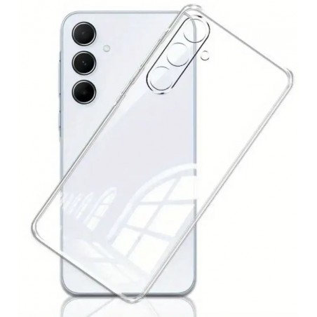 cover in silicone per samsung m55 trasparente