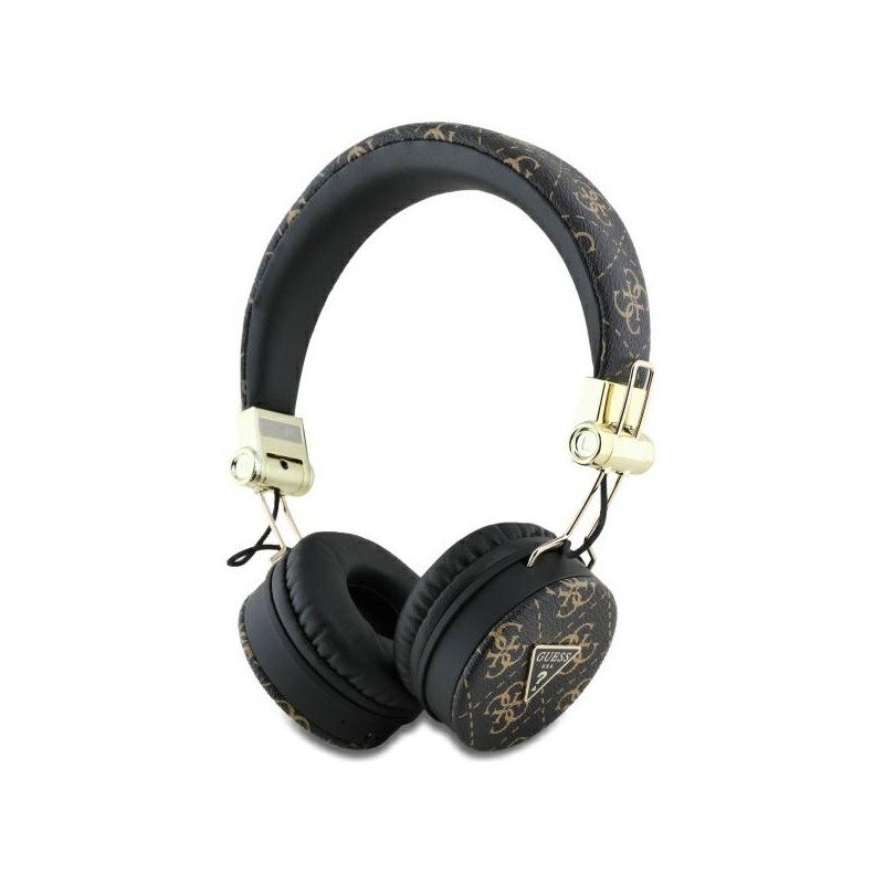 cuffia guess bluetooth con microfono nera con enc