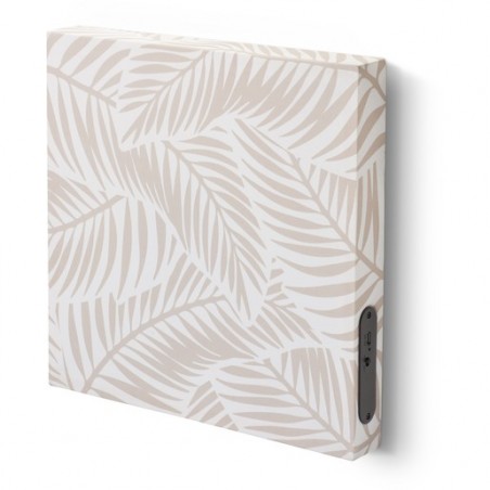 quadro in tessuto con funzione altoparlente bluetoothanatsie foglie