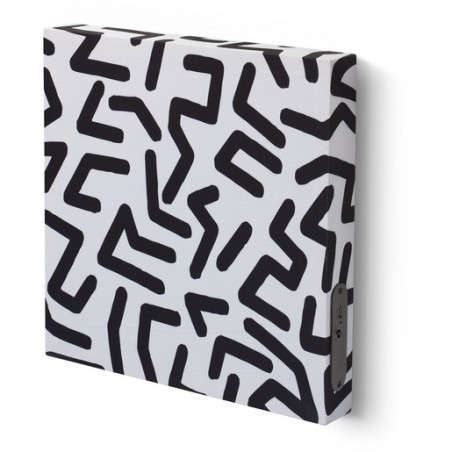 quadro in tessuto con funzione altoparlente bluetoothanatsie linee