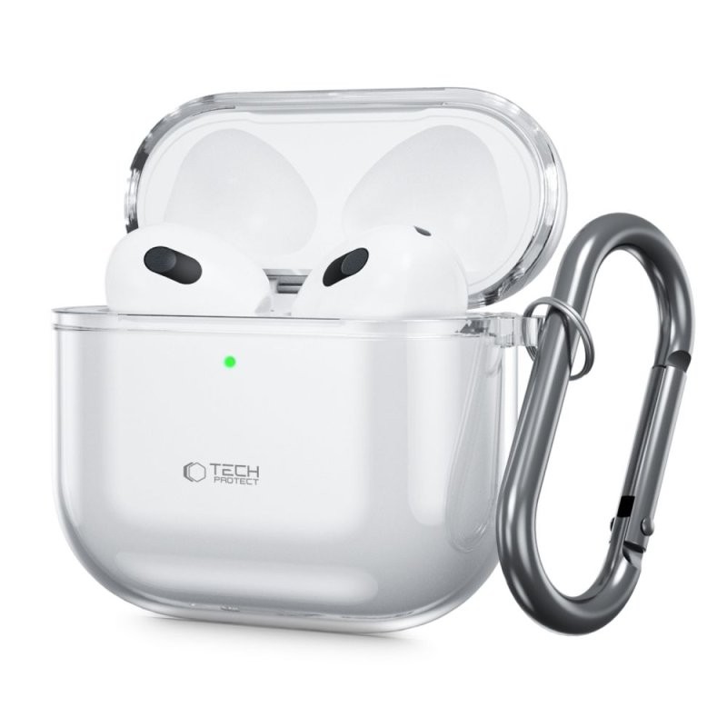 custodia per airpods 4° generazione trasparente
