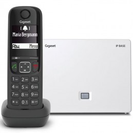 cordless voip con ampio display base separata viva voce hi-fi