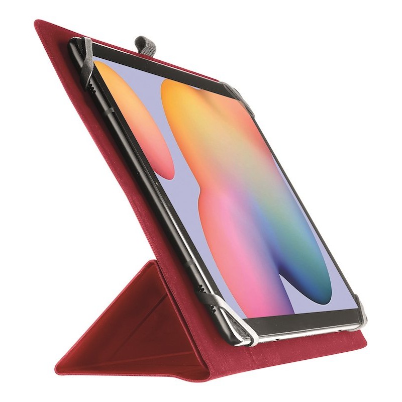 custodia universale per tablet sino a 10,5  rossa