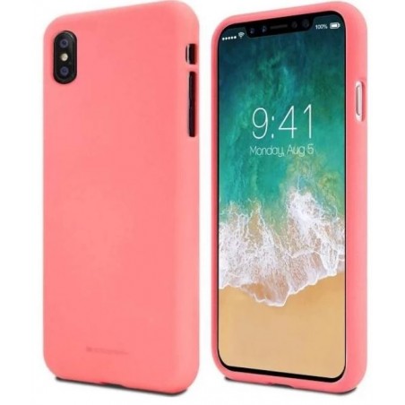 cover in silicone per samsung a21 pink