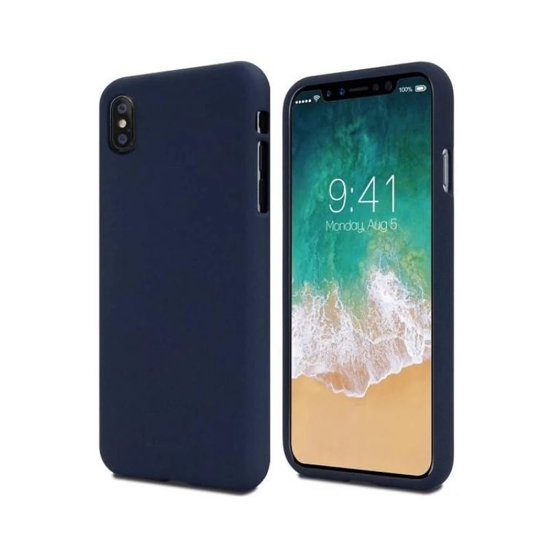 cover in silicone per samsung a21 blu