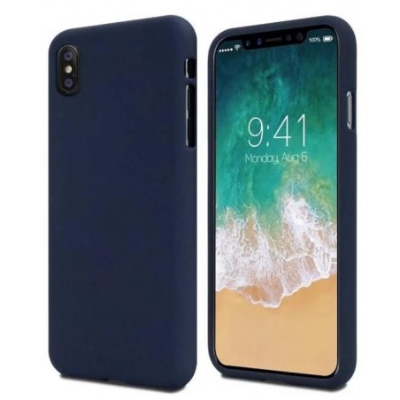 cover in silicone per samsung a21 blu