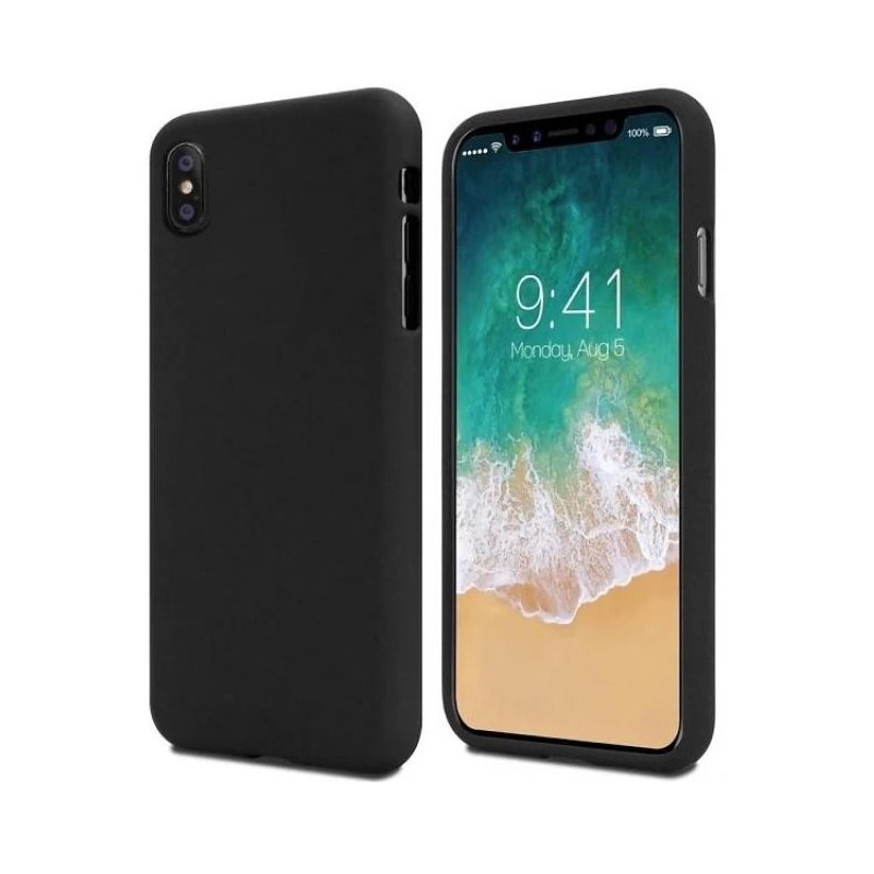 cover in silicone per samsung a21 black