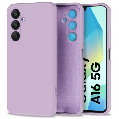 cover in silicone per samsung a16  viola