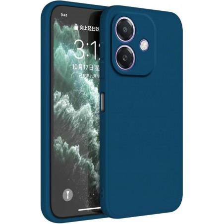 cover in silicone per oppo a40 blu