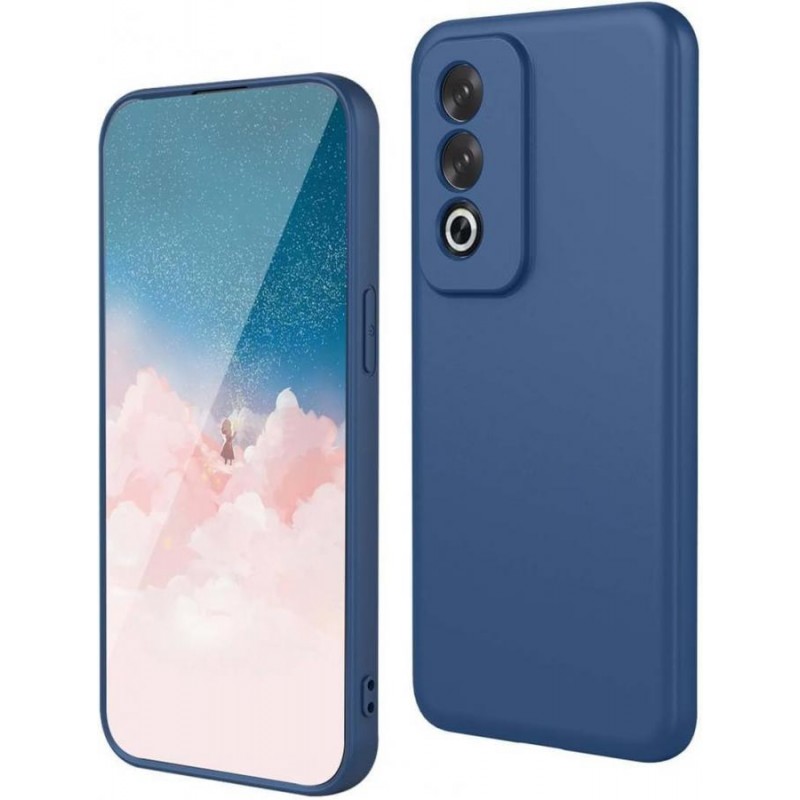 cover in silicone per oppo a80 blu