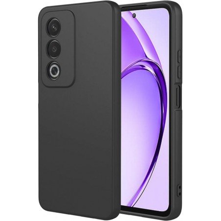 cover in silicone per oppo a80 nera