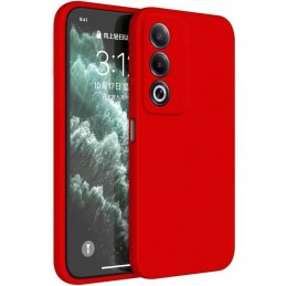 cover in silicone per oppo a80 rossa