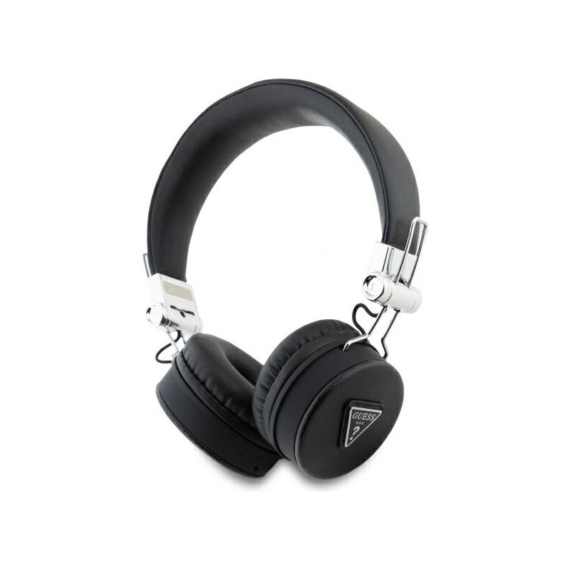 cuffia guess bluetooth con microfono nera con enc
