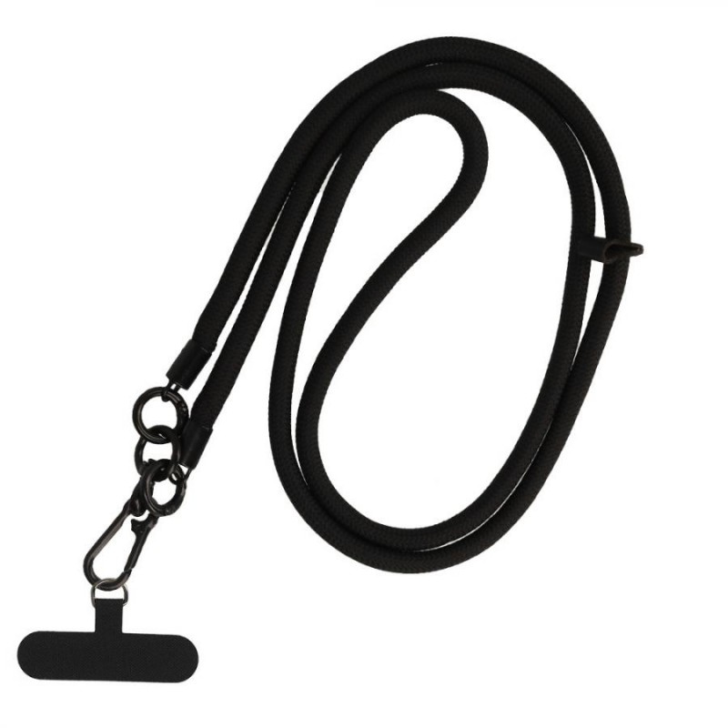 laccio portatelefono universale da collo nero