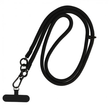 laccio portatelefono universale da collo nero