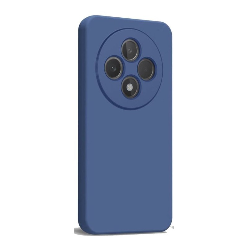 cover in silicone per oppo reno 12F 5g blu