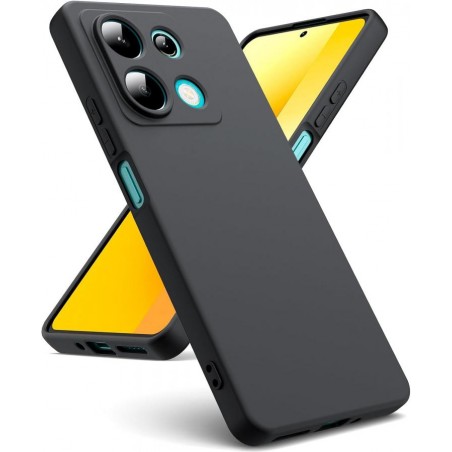 custodia in tpu per xiaomi redmi 13 5G nera
