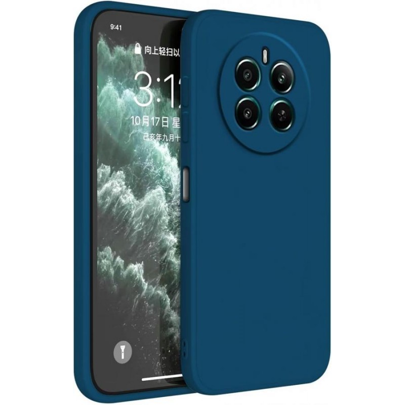 cover silicone ralme 12 / 12X 5g blu