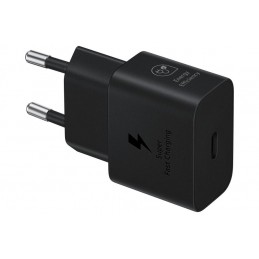 caricabatterie 25w usb-c nero