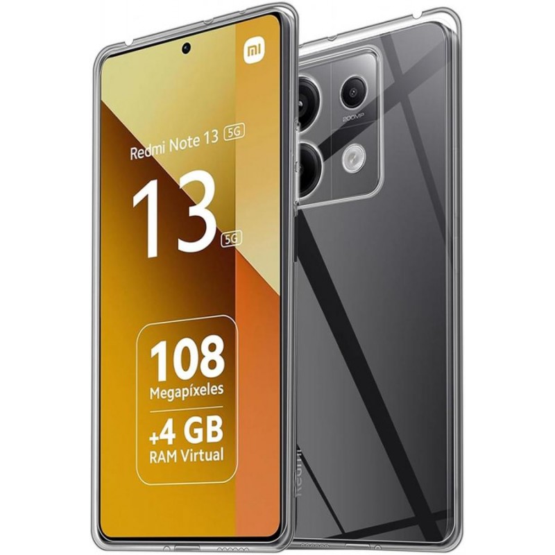 custodia in tpu xiaomi redmi note 13 4g trasparente