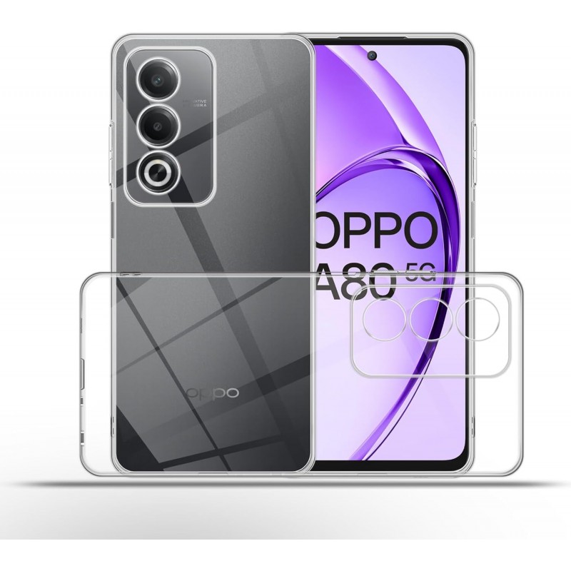 cover  per oppo a80 trasparente