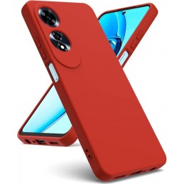 cover in silicone per oppo a60 rossa