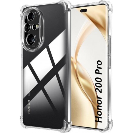 custodia in tpu per honor 200 pro 5g trasparente