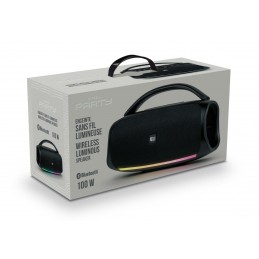 speaker bluetooth luminoso 100w tws
lettore usb e micro sd ricaricabile equalizzatore, ingresso aux in