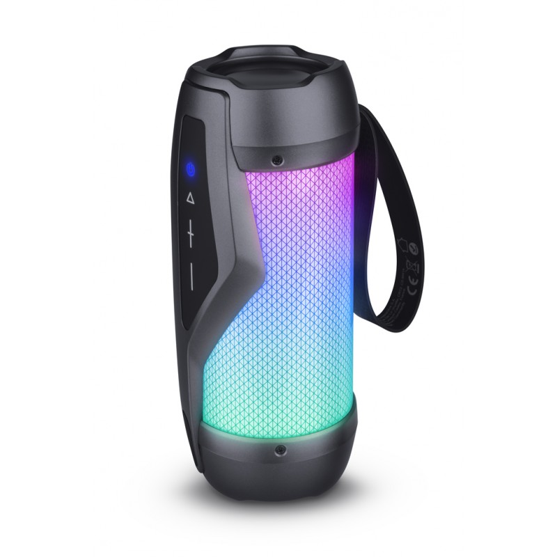 speaker bluetooth luminoso 20w multicolor tws ricaricabile IP54