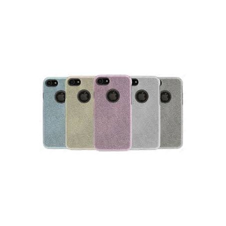 cover glitter iphone 7/8 plus silver
