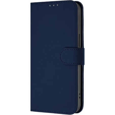 book oppo A80 blu navy con porta carte di credito chiusura magnetica