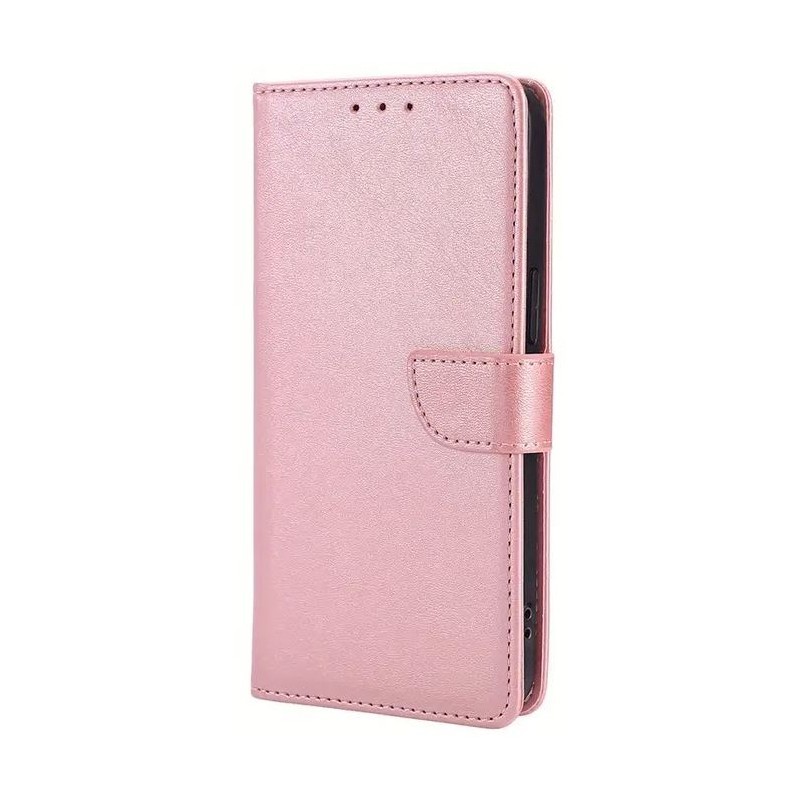 book oppo A80 rosa con porta carte di credito chiusura magnetica
