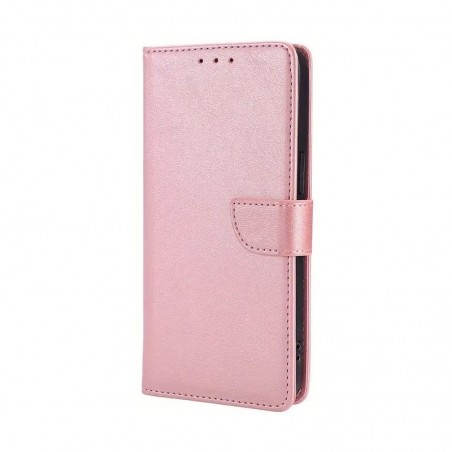 book oppo A80 rosa con porta carte di credito chiusura magnetica