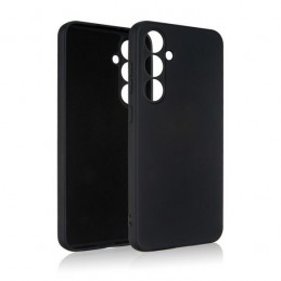 cover in silicone samsung s25 plus nera