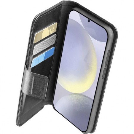 custodia a libro samsung s25 nera