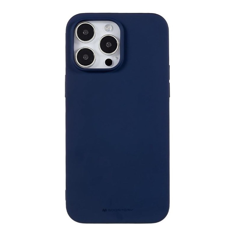 cover  silicone iphone 15 pro max blu