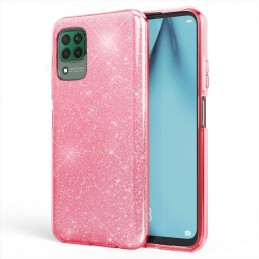 cover glitter per huawei p40 lite pink