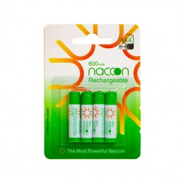 Blister 4 ministilo ricaricabili 600 Mah AAA